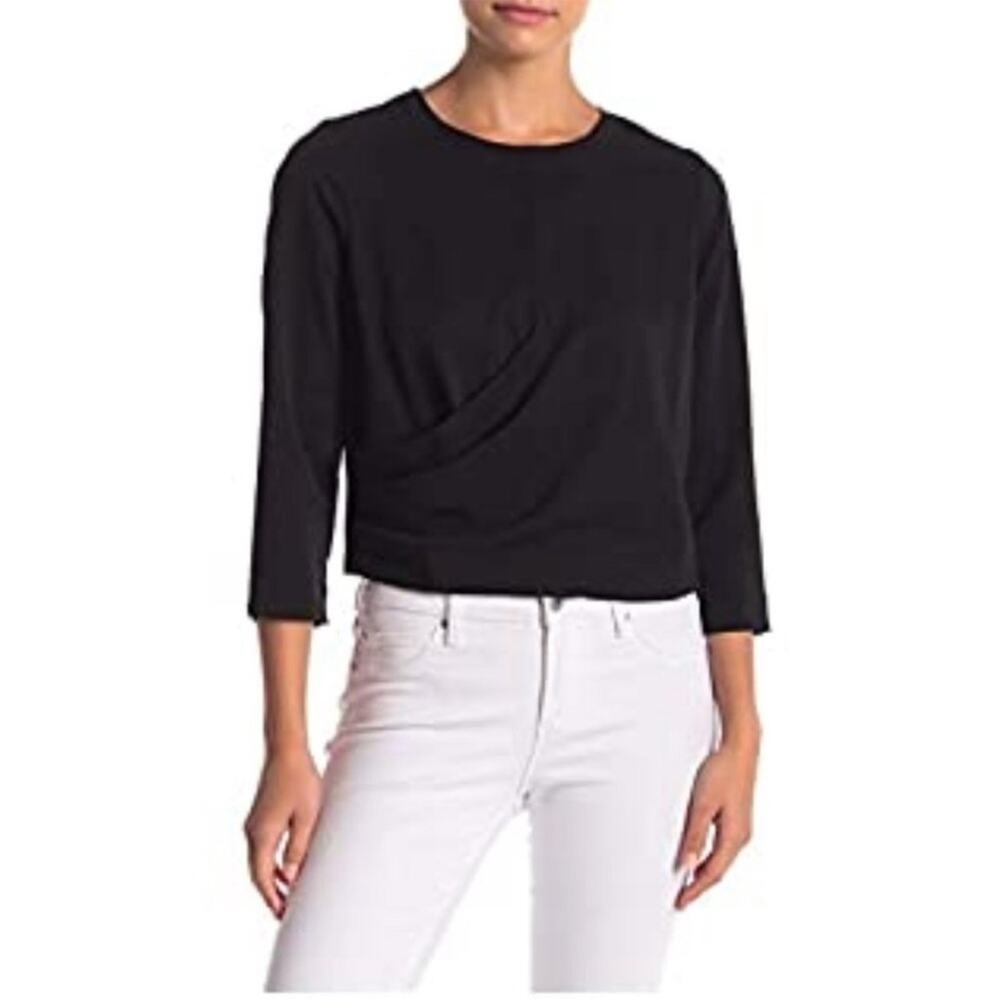 Code x mode black blouse